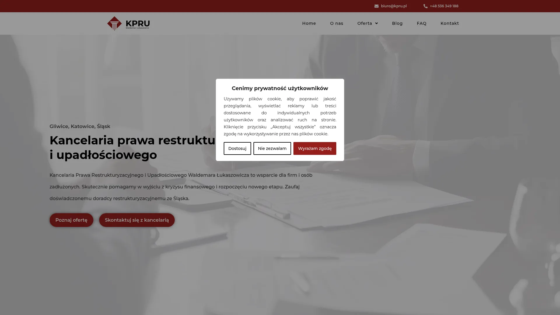 Kancelaria Prawa Restrukturyzacyjnego i Upadłościowego Waldemar Łukaszowicz