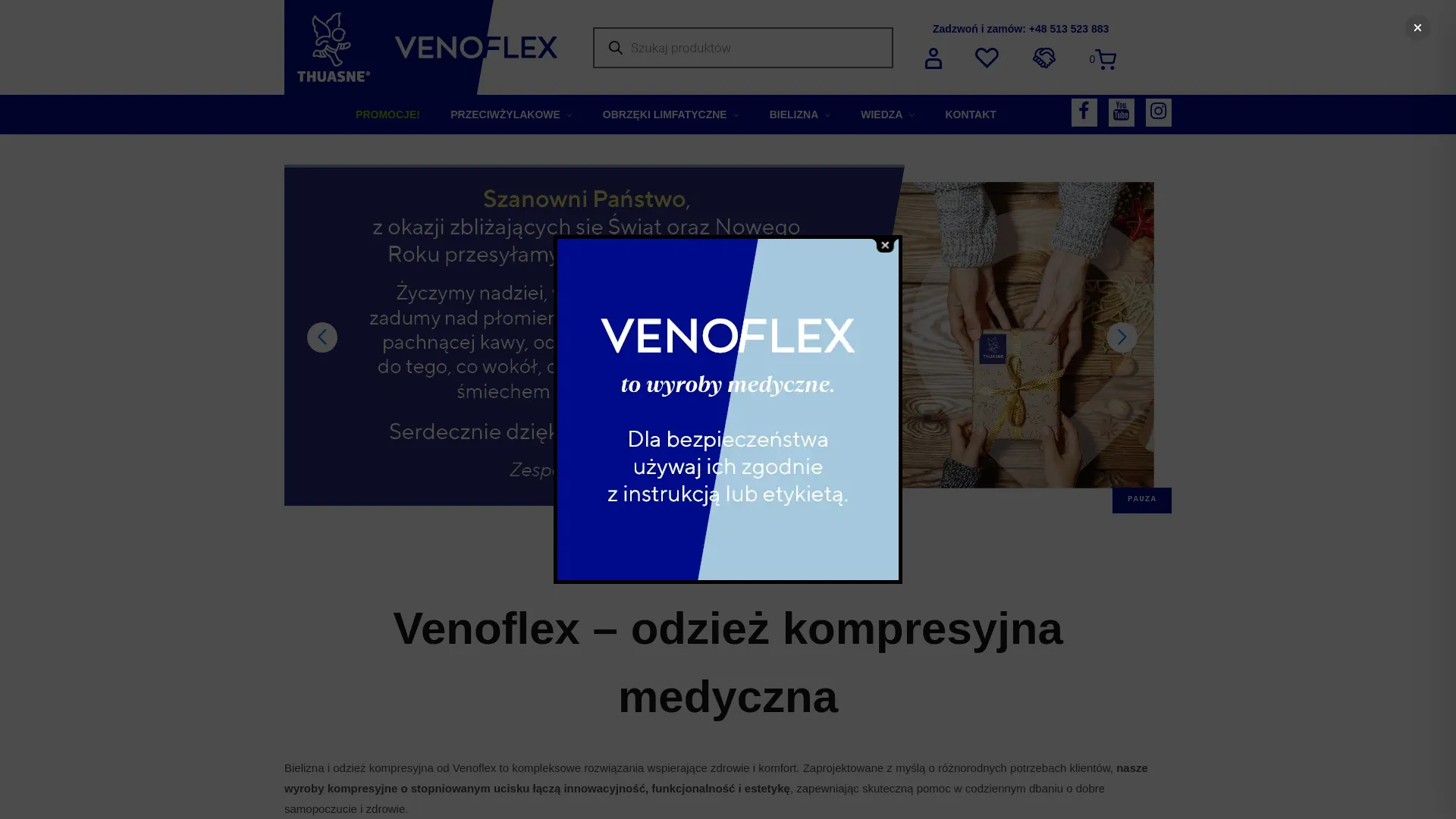 Zrzut ekranu Thuasne Polska Sp. z o.o.
