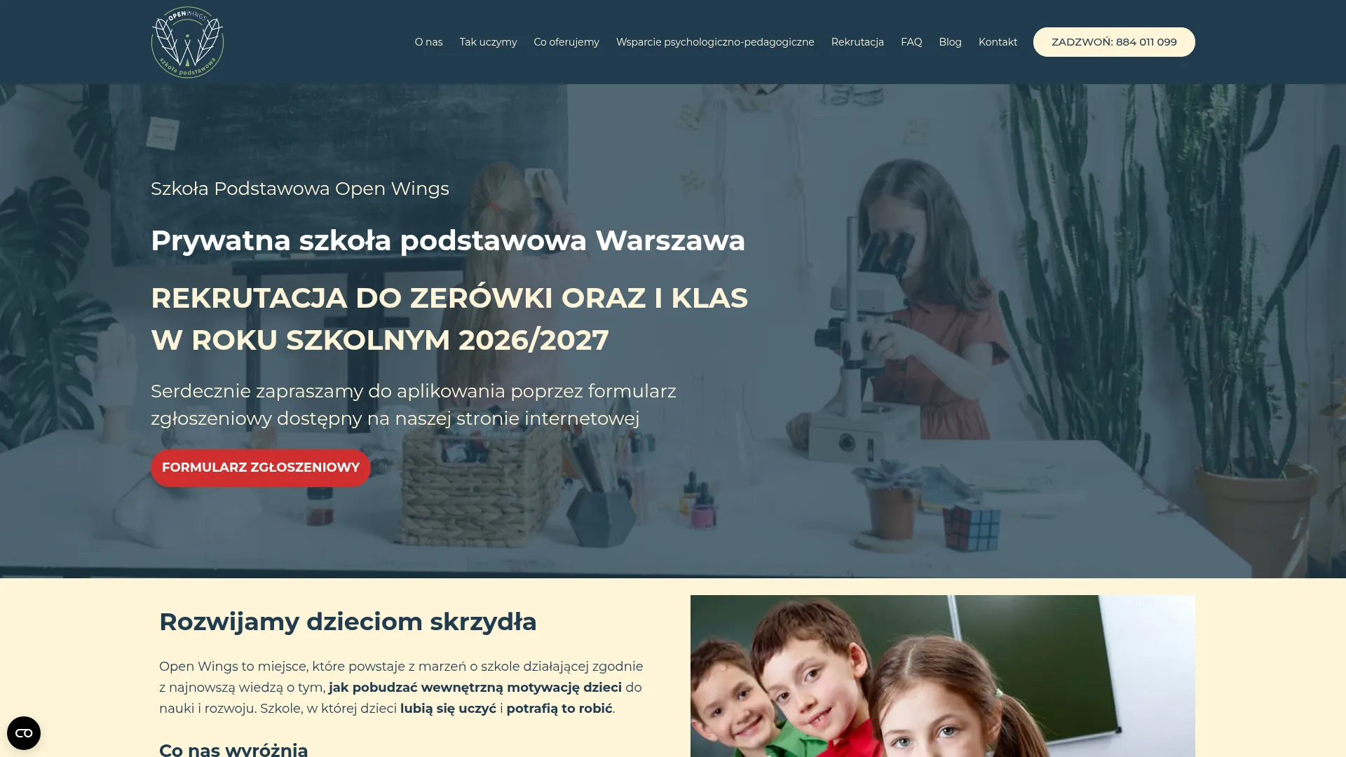 Szkoła Podstawowa Open Wings